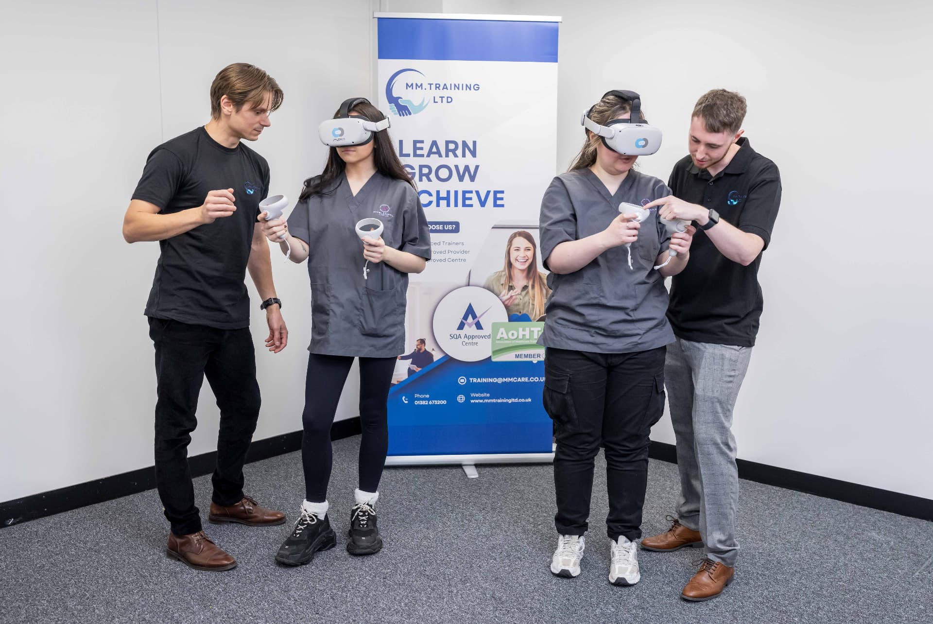 VR — Dementia training in progress